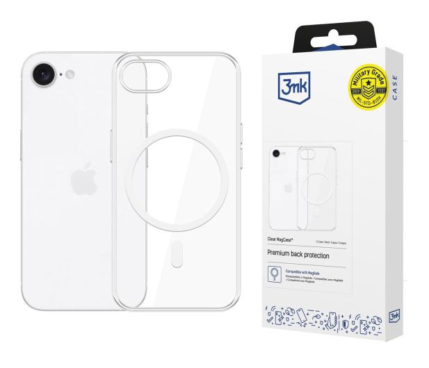 3MK Clear MagCase do iPhone 16E - 1319715 - zdjęcie